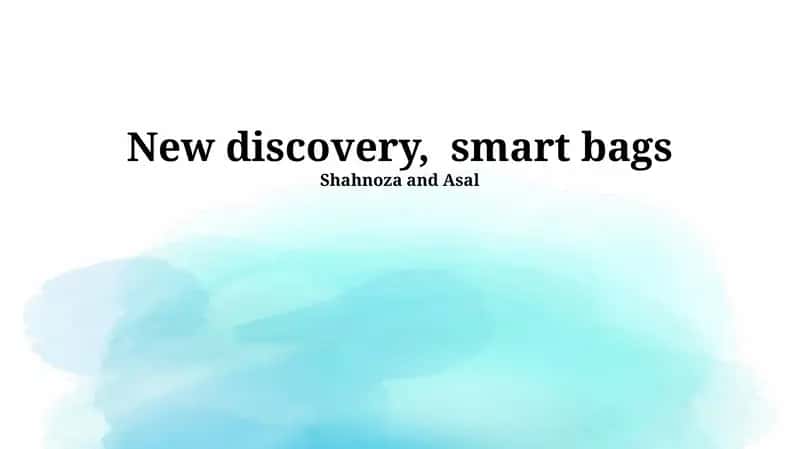 Smart Bags 1