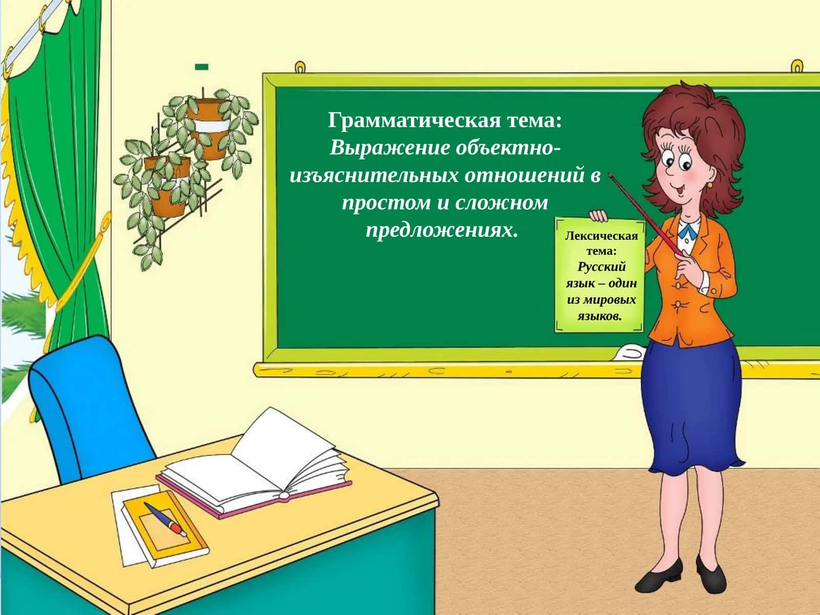 Выражение объектно-изъяснительных отношений в простом и сложном предложениях. 1
