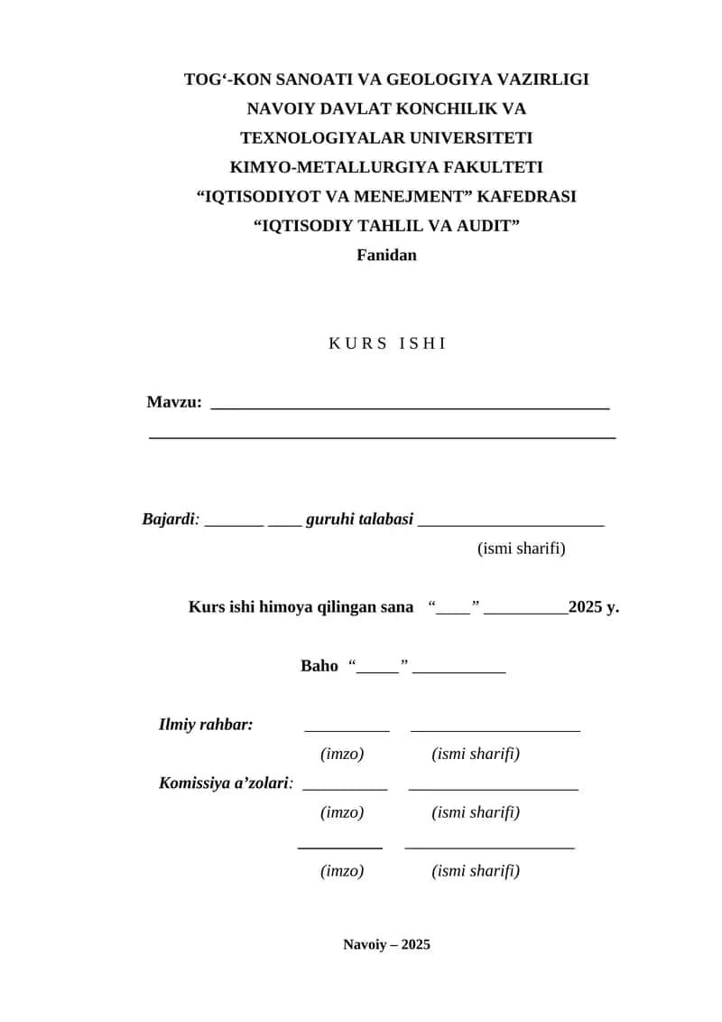 Moddiy resurslar va ulardan foydalanish tahlili 1