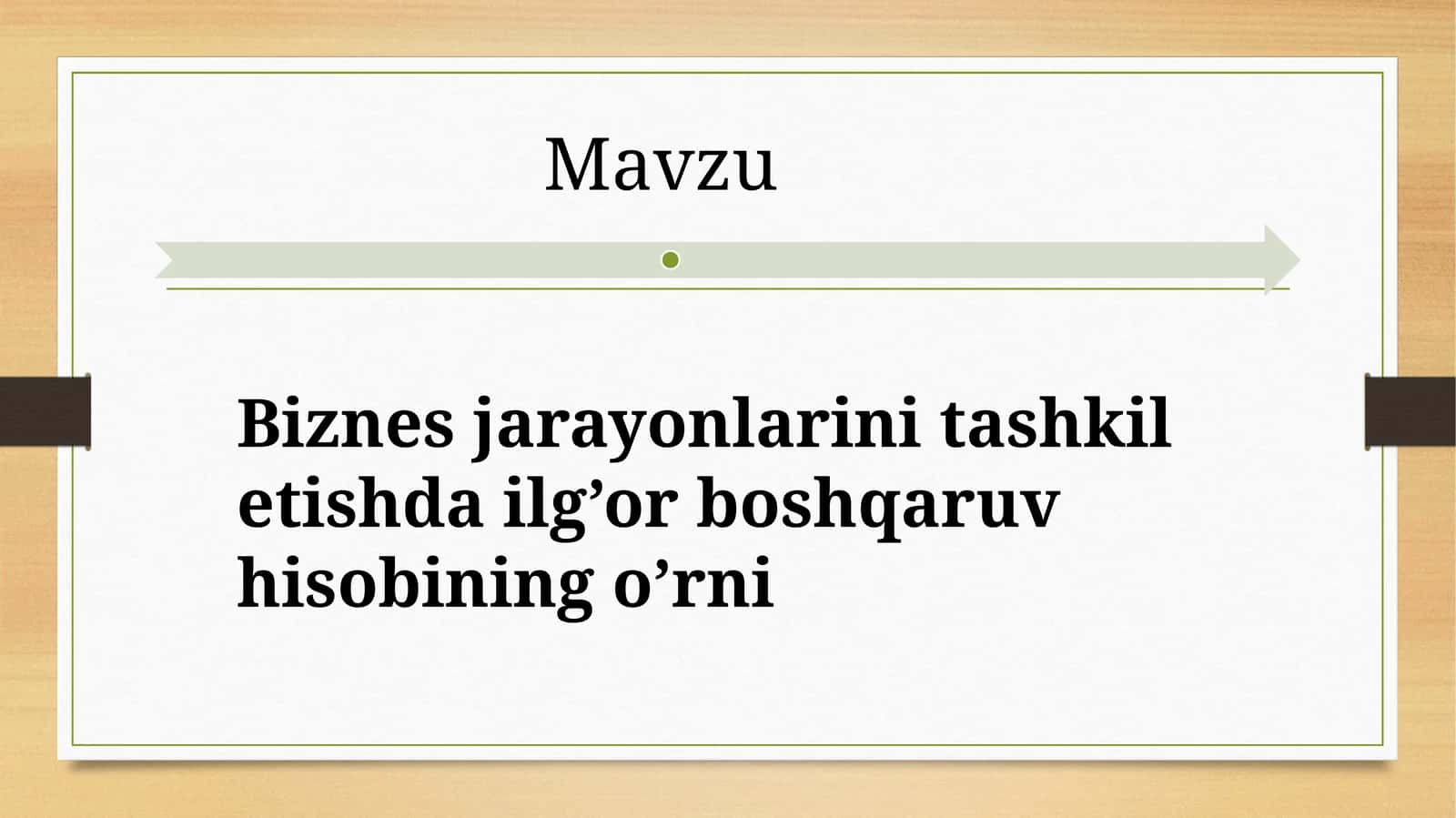 Ilg‘or Boshqaruv 1