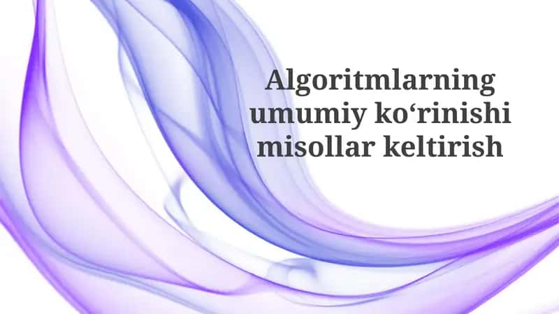 Sartlash Algoritmlari 1