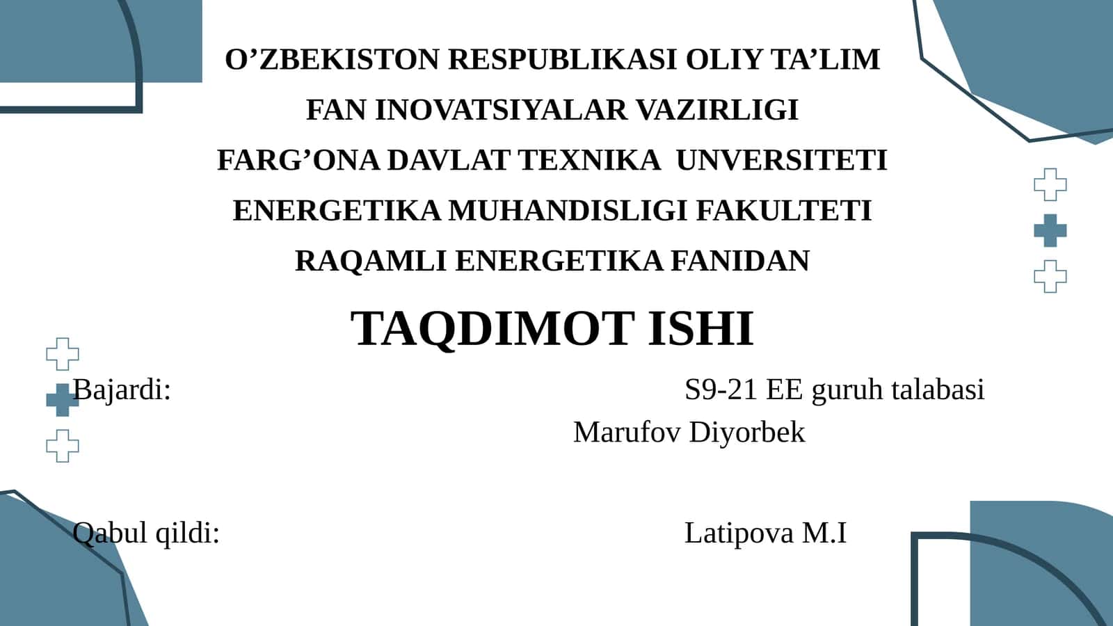 CAD Tizimlarining Elektro Texnika dagi Ahamiyati 1