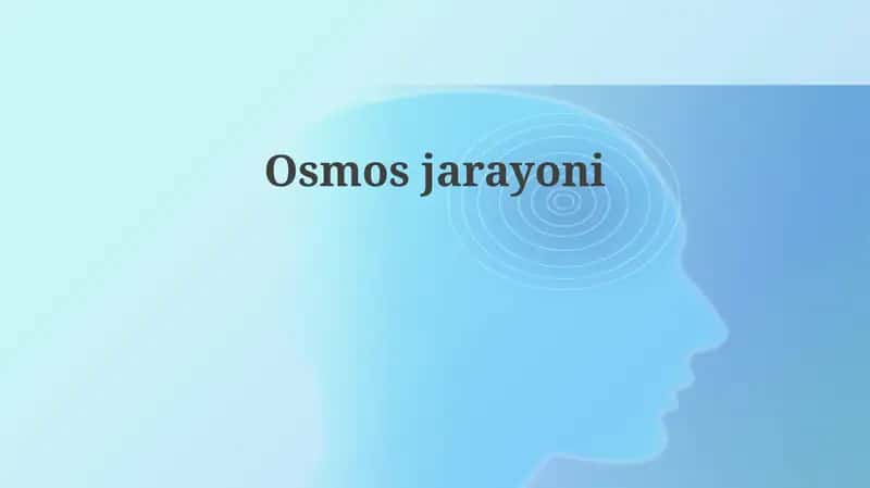 Osmosjarayoni 1