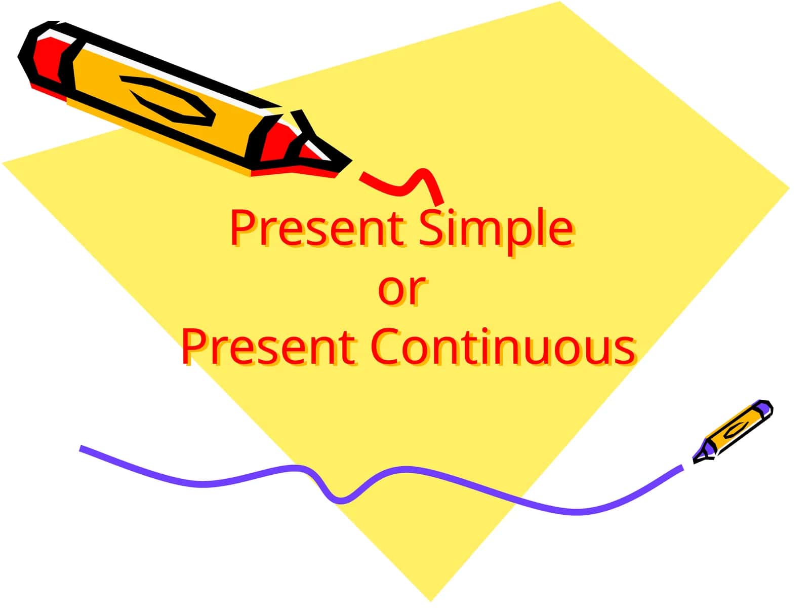 Present Simple or Present Continuous 1