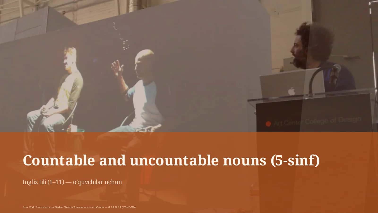 Countable and uncountable nouns (5-sinf) 1