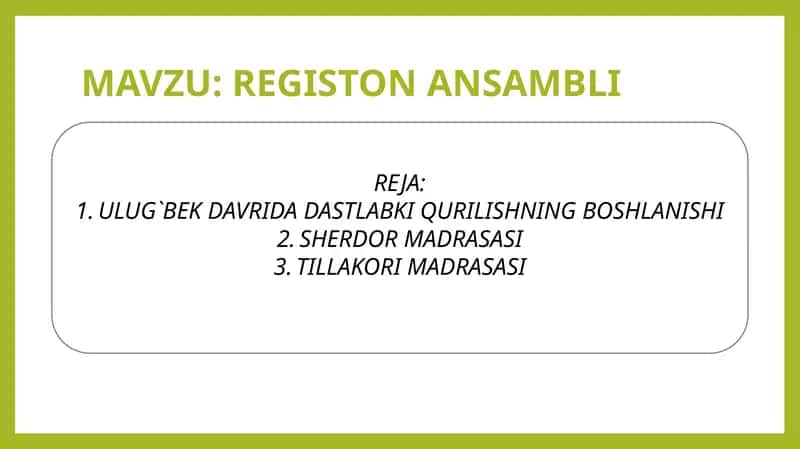 REGISTON ANSAMBLI 1