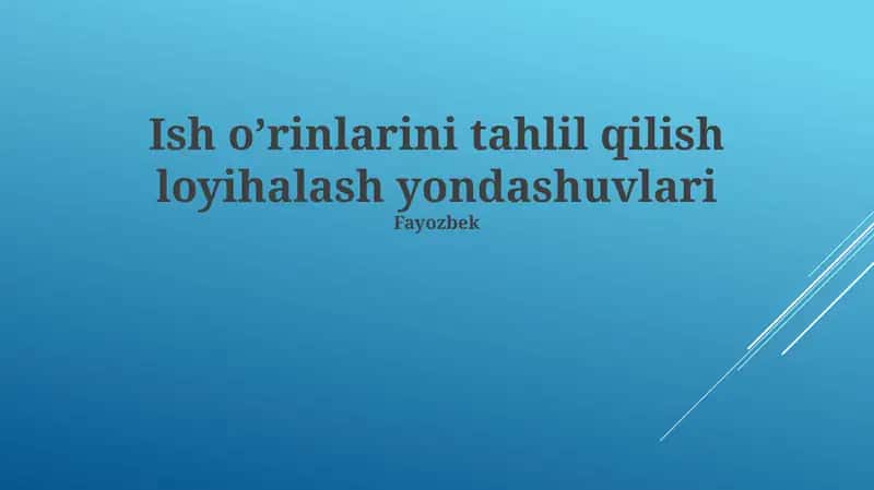 Kompetensiyalarni Baholash Yondashuvlari 1