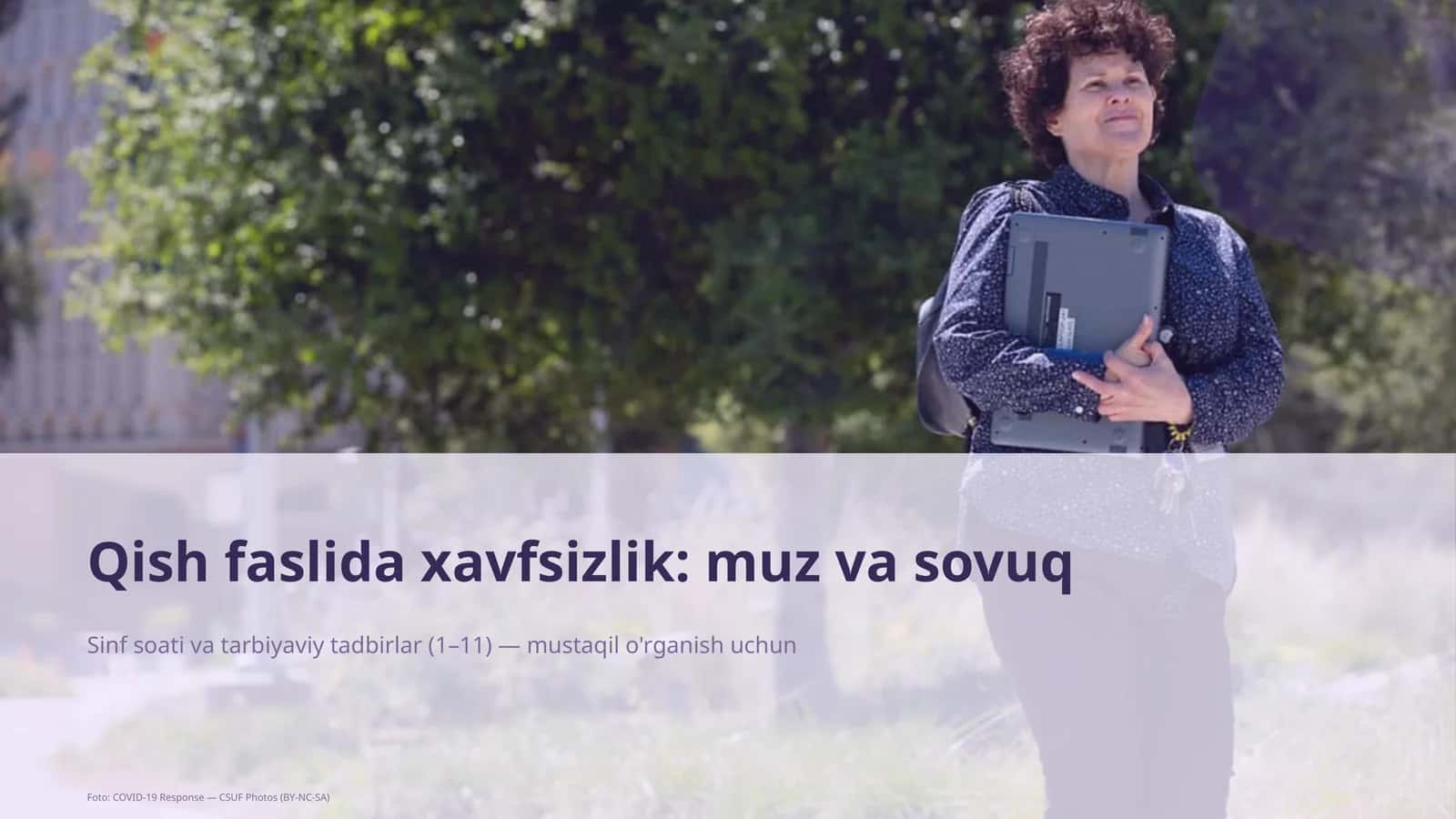 Qish faslida xavfsizlik: muz va sovuq 1
