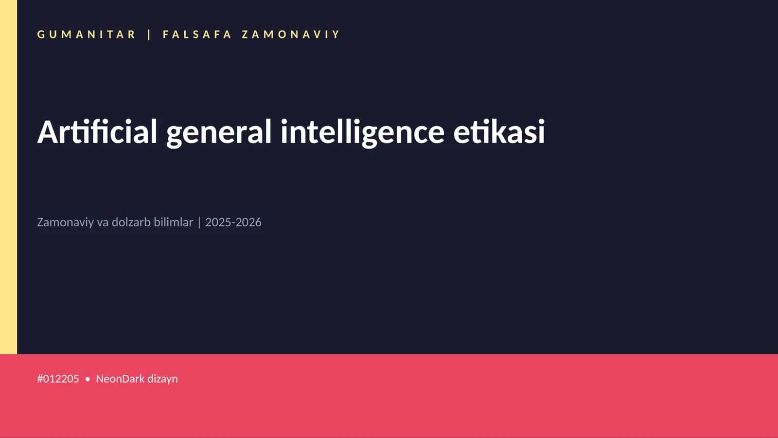 Artificial general intelligence etikasi 1