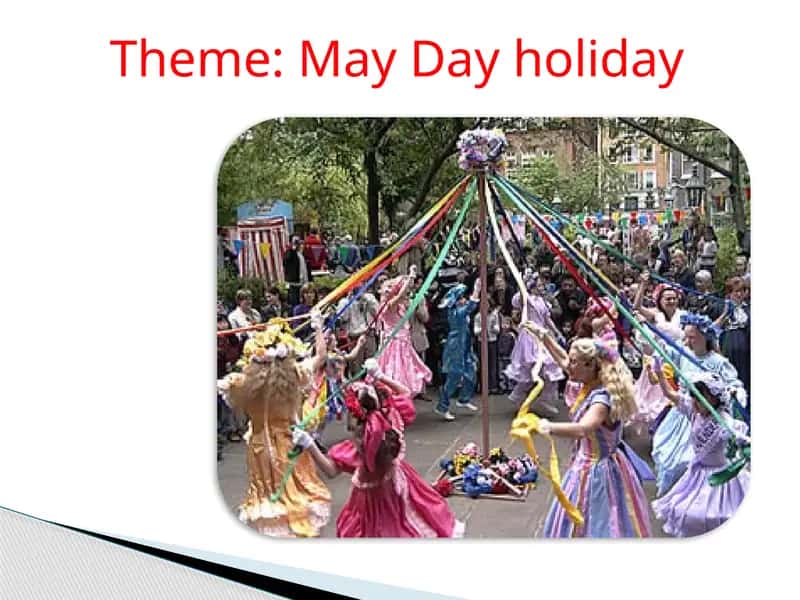 May Day holiday lesson plan 1