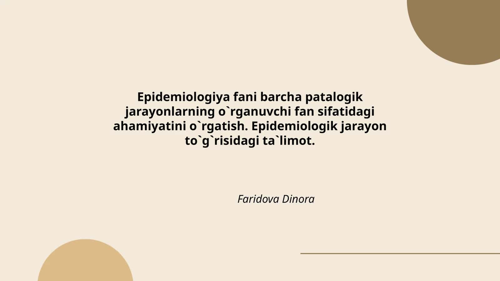 Epidemiologiya fani 1