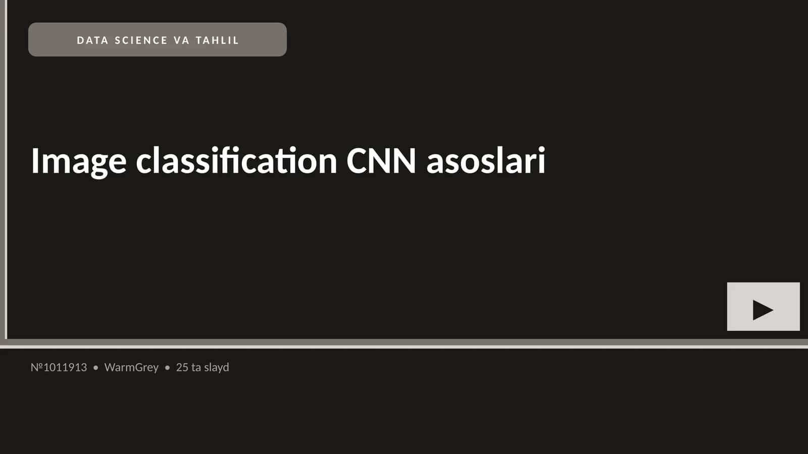 Image classification CNN asoslari 1
