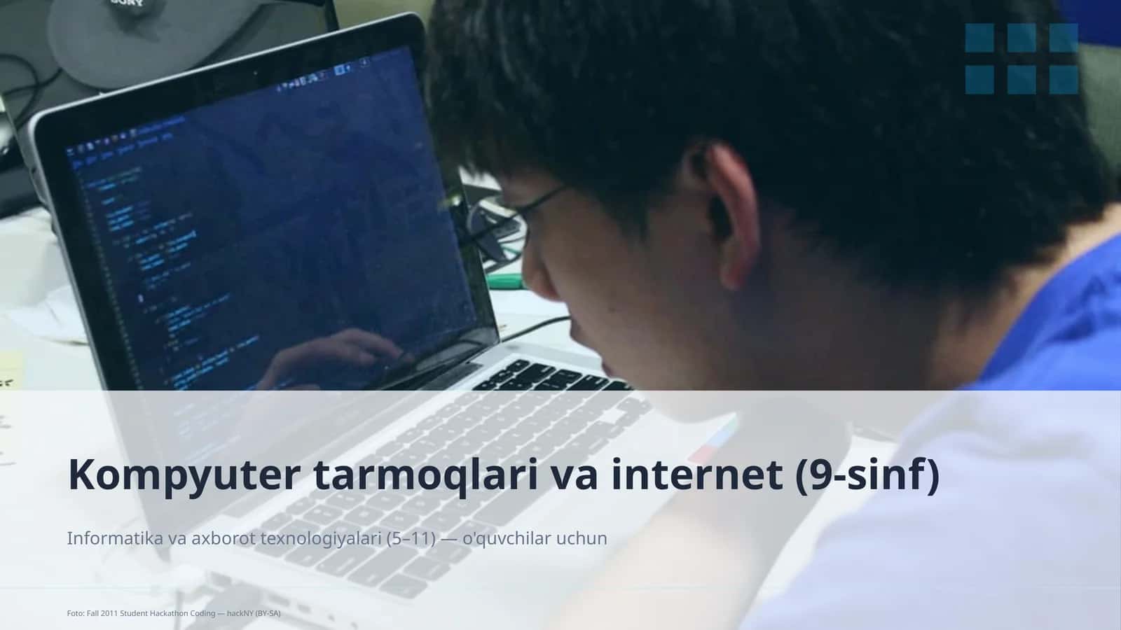 Kompyuter tarmoqlari va internet (9-sinf) 1