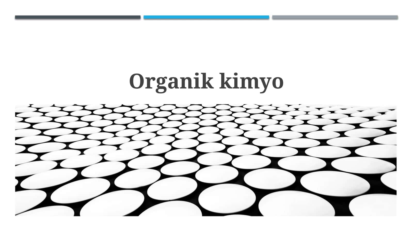 Organik kimyo 1