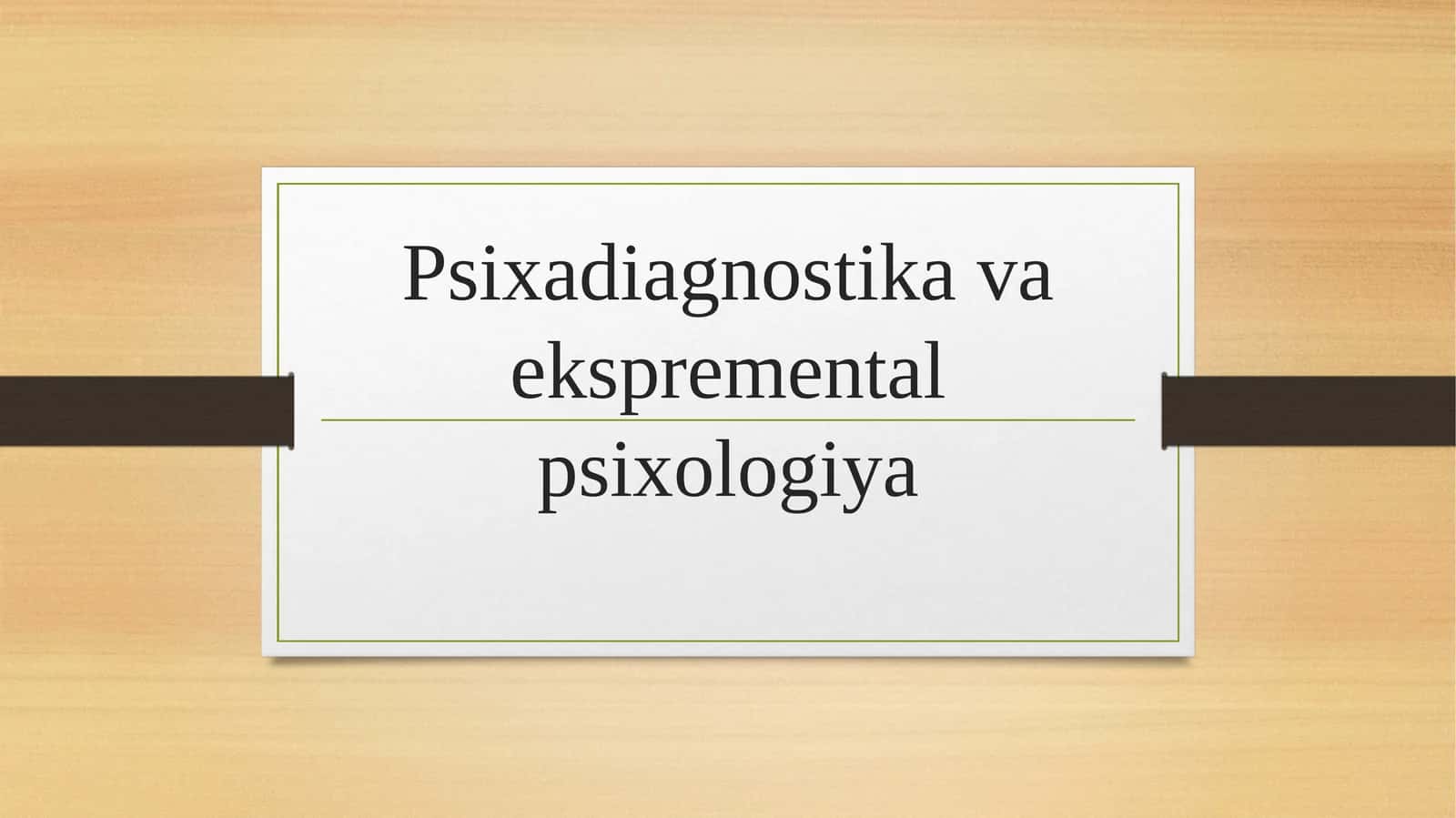 Psixadiagnostikavaeksprementalpsixologiya 1