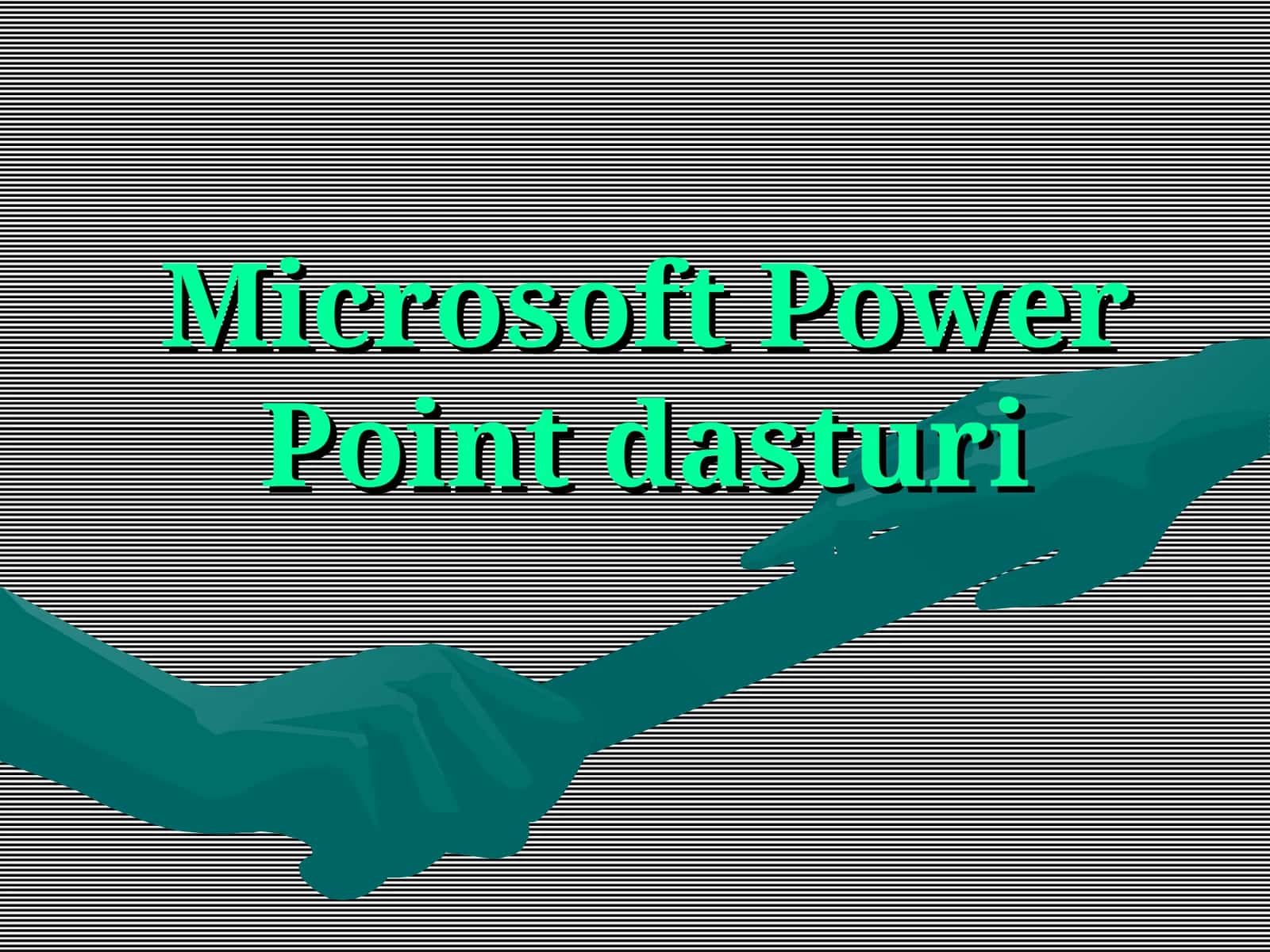 Microsoft Power Point dasturi 1