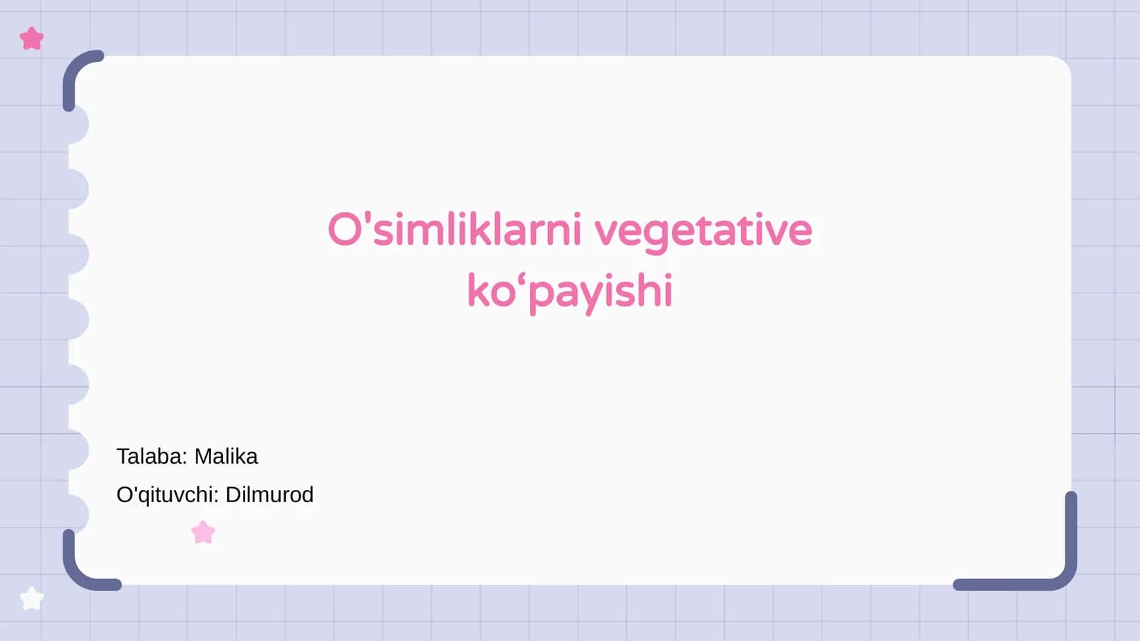 O'simliklarni vegetative ko‘payishi 1