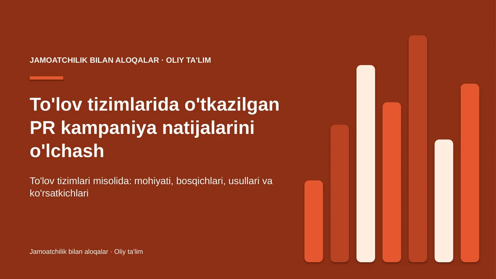 to'lov tizimlarida o'tkazilgan pr kampaniya natijalarini o'lchash 7990 1