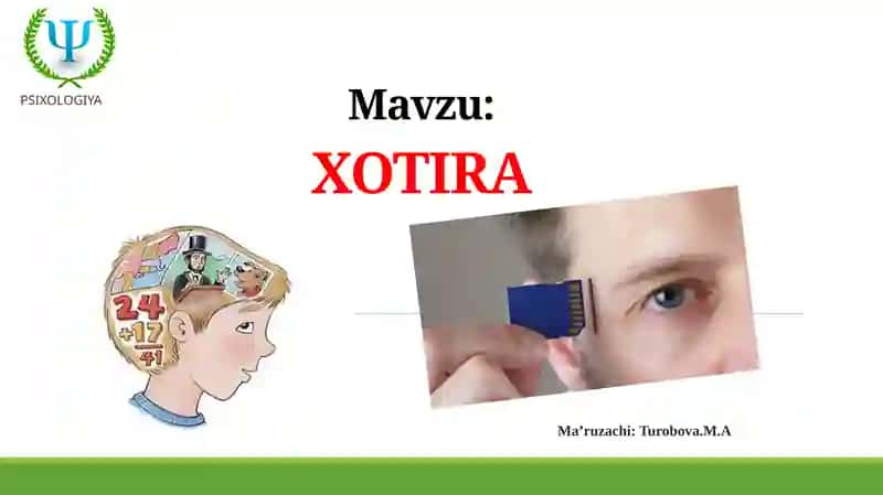 Xotira 1