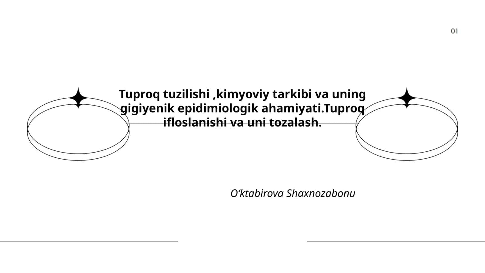 Tuproq tuzilishi,kimyoviy tarkibi va uning gigiyenik epidimiologik ahamiyati 1