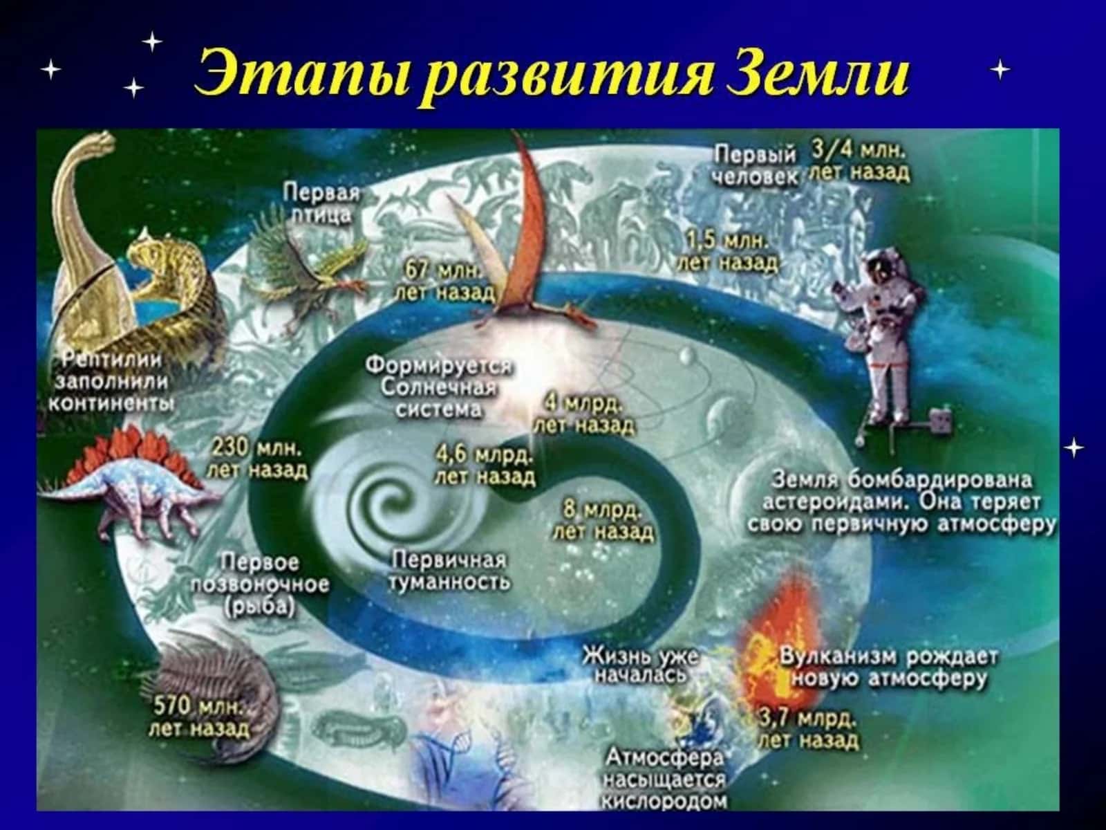 Этапы развития жизни на Земле 1