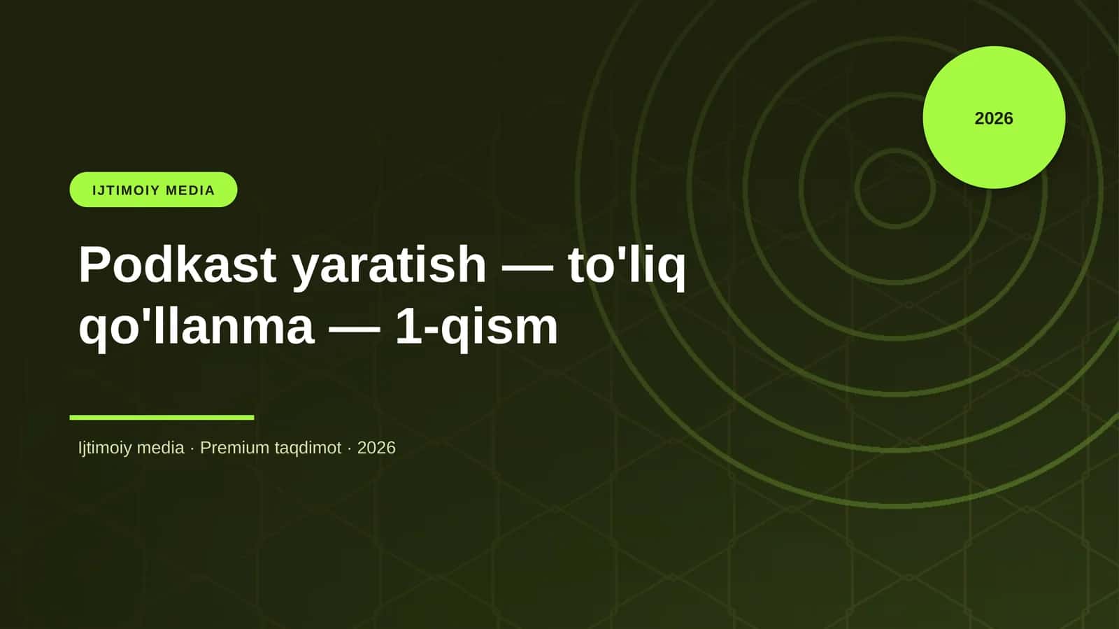 IJTIMOIY MEDIA 1