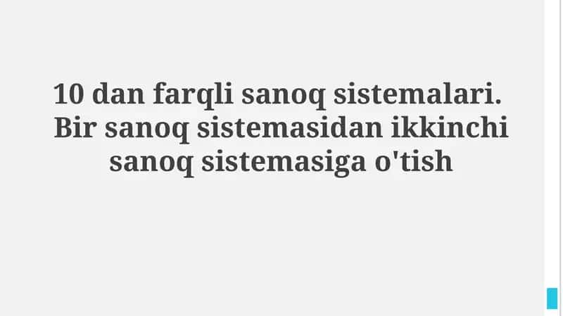 Mayya son sistemi 1