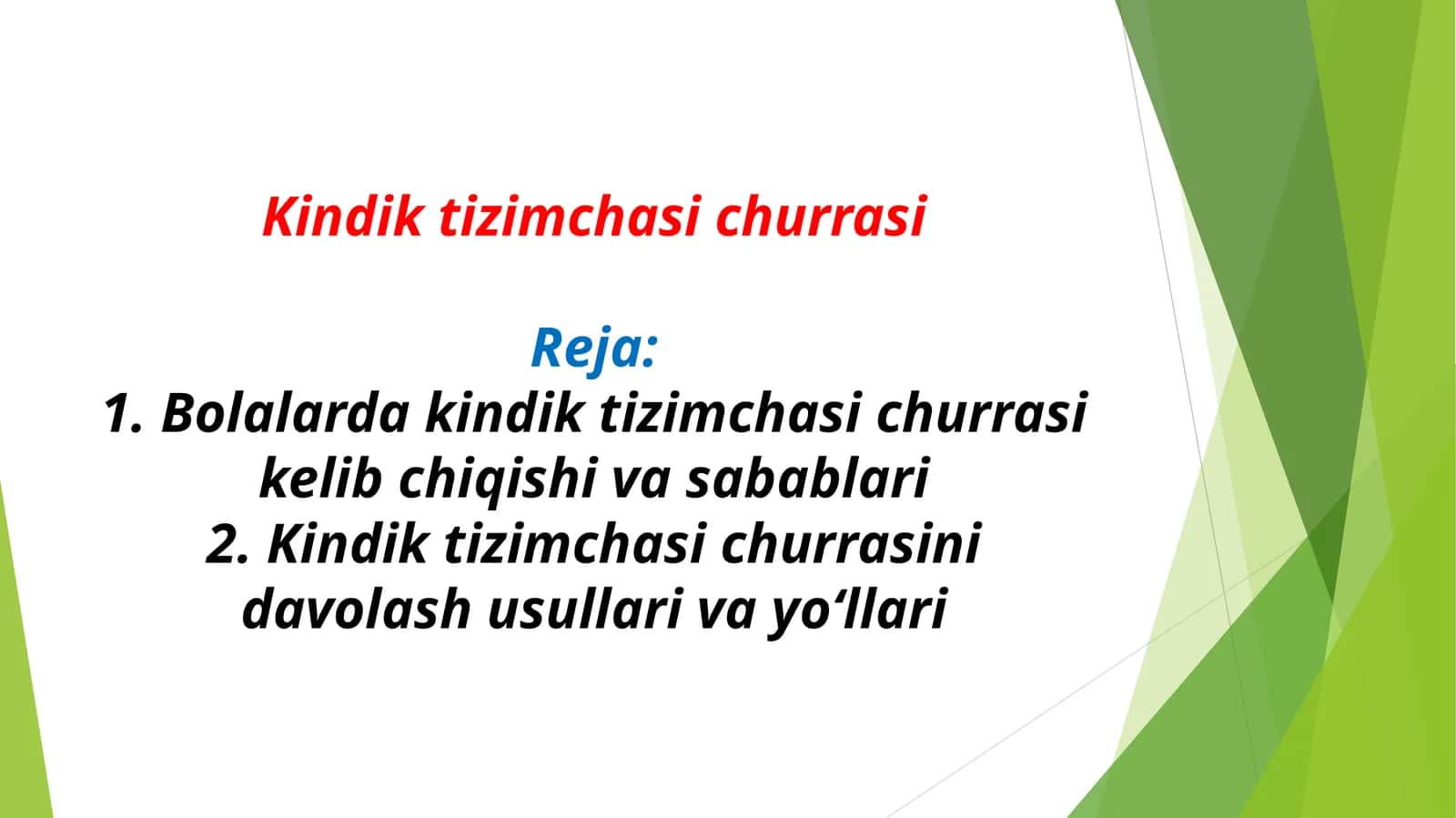 Kindik tizimchasi churrasi 1