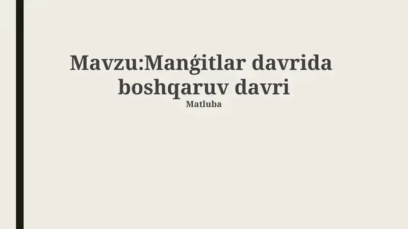 Diniy Hayot va Madrasalar Tarixi 1
