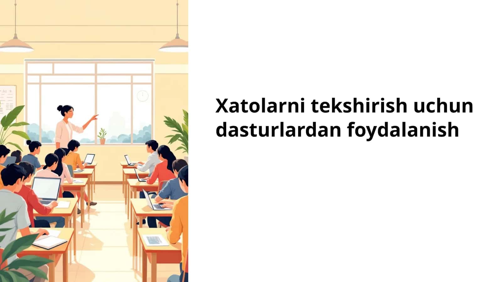 Xatolarni tekshirish uchun dasturlardan foydalanish 1