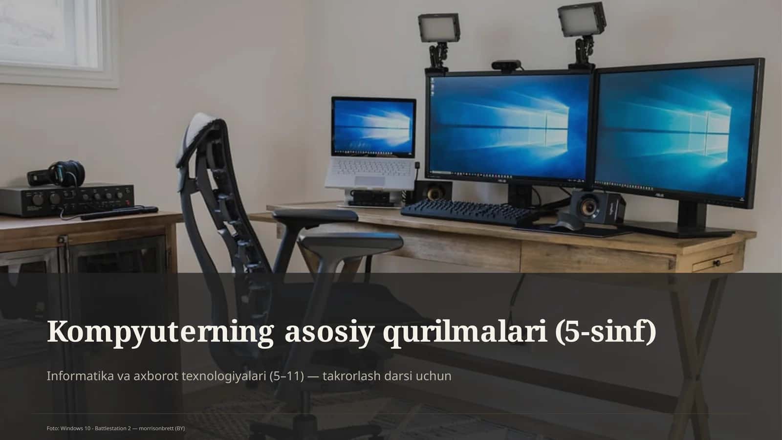 Kompyuterning asosiy qurilmalari (5-sinf) 1