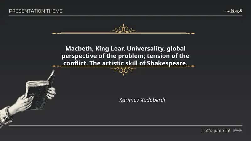Macbeth, King Lear 1