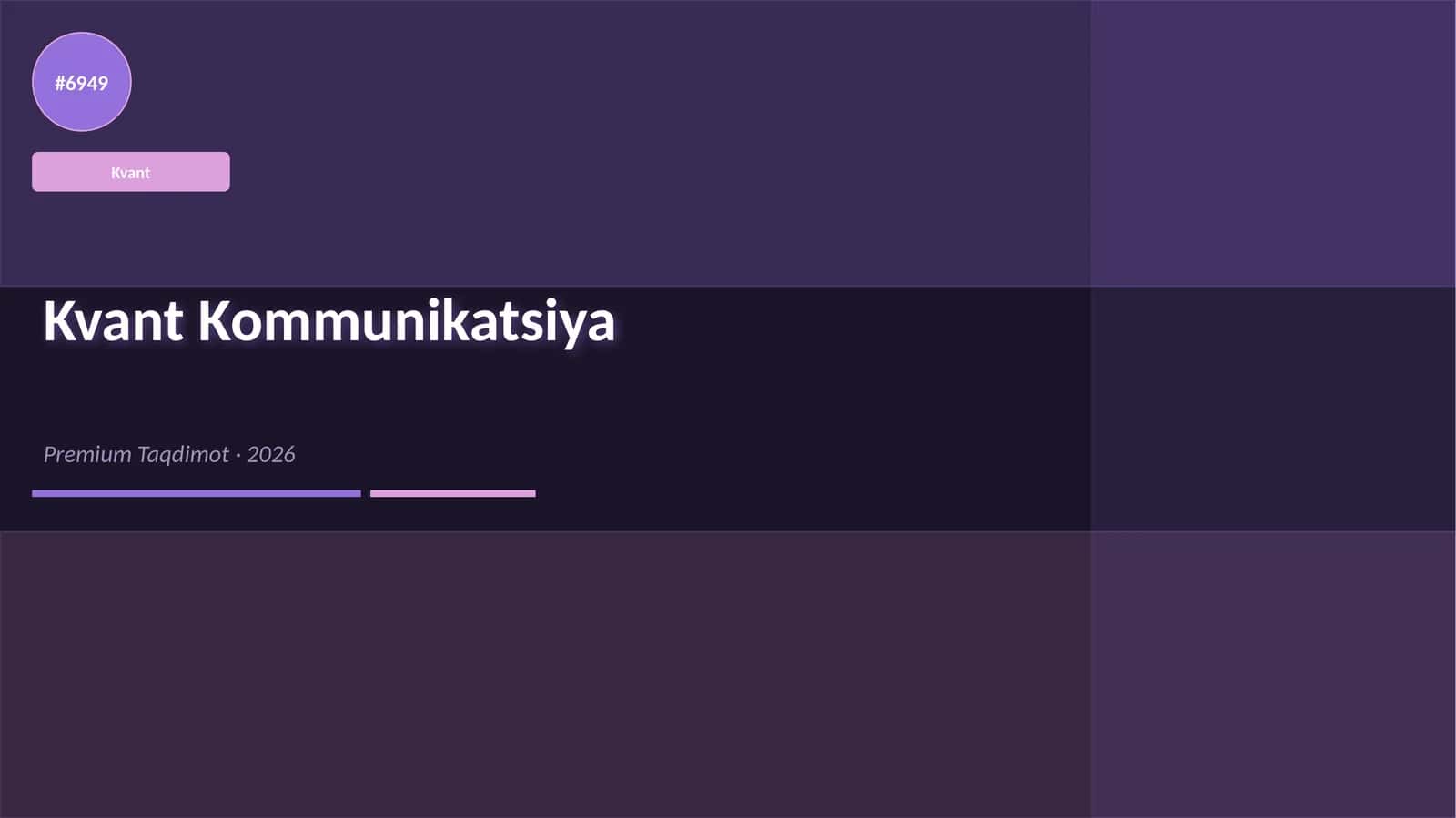 Kvant Kommunikatsiya 1