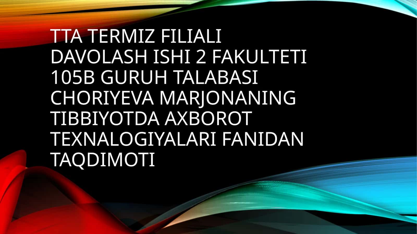 Prezi.com da foydalanib, har xil ko`rinishdagi ma`lum bir mavzu ga mostaqdimot yaratish 1