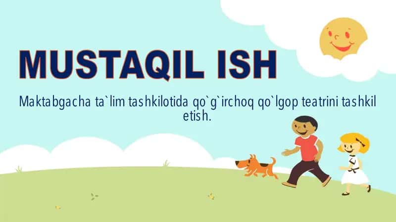 Qo‘g‘irchoq Qo‘lgop Teatrini Tashkil Etish 1