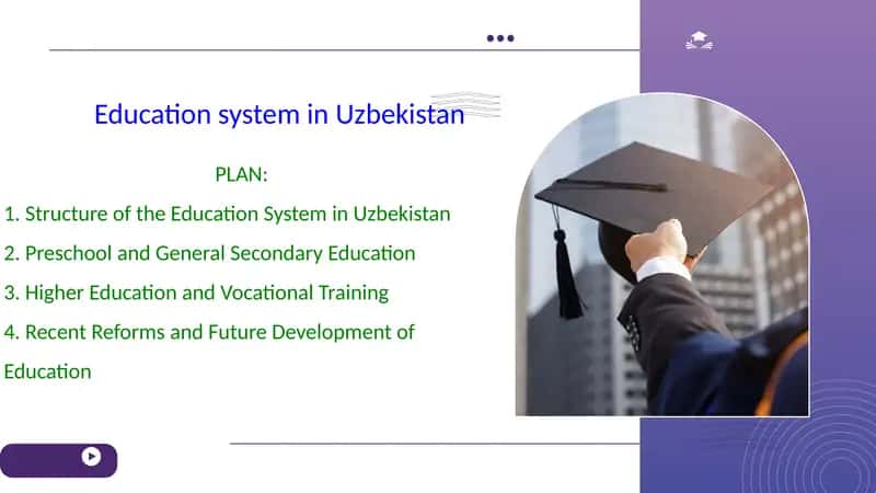 Education System in Uzbekistan 1