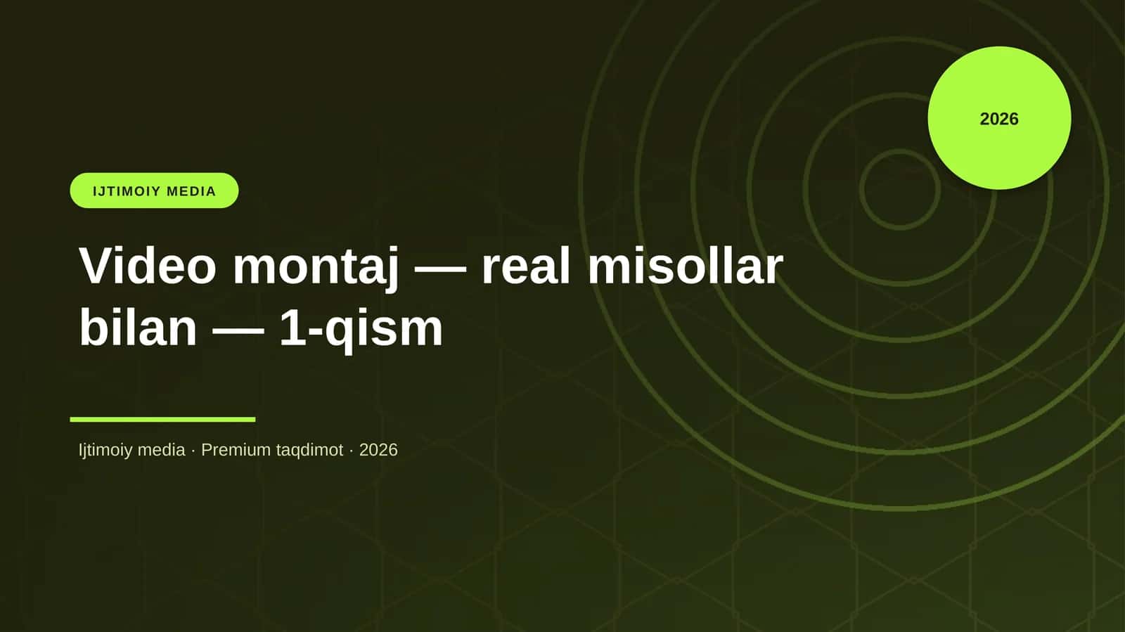 IJTIMOIY MEDIA 1