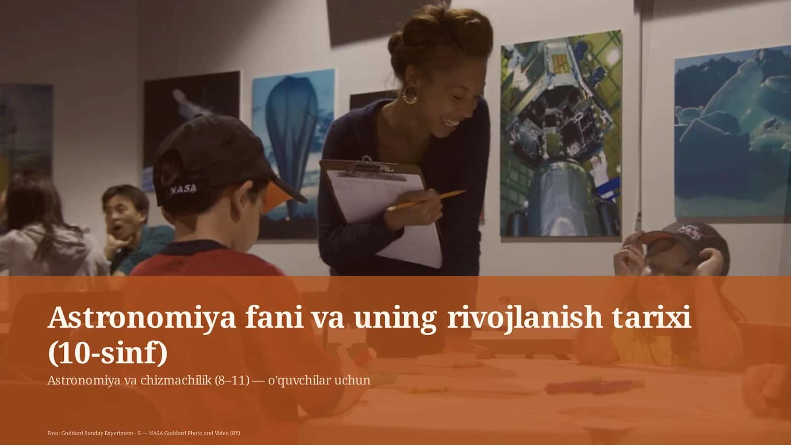 Astronomiya fani va uning rivojlanish tarixi (10-sinf) 1