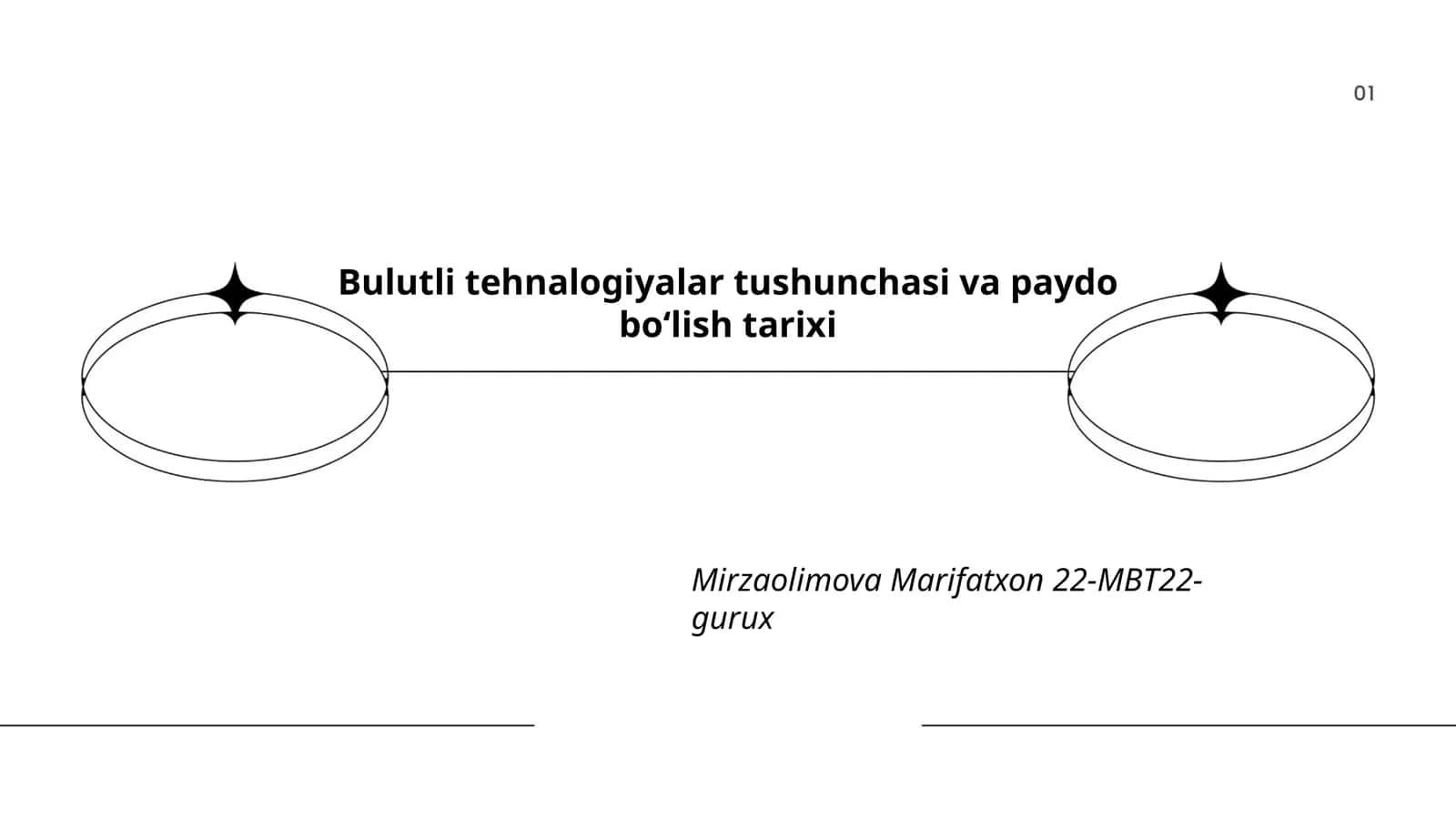 Bulutli tehnalogiyalar tushunchasi va paydo boʻlish tarixi 1