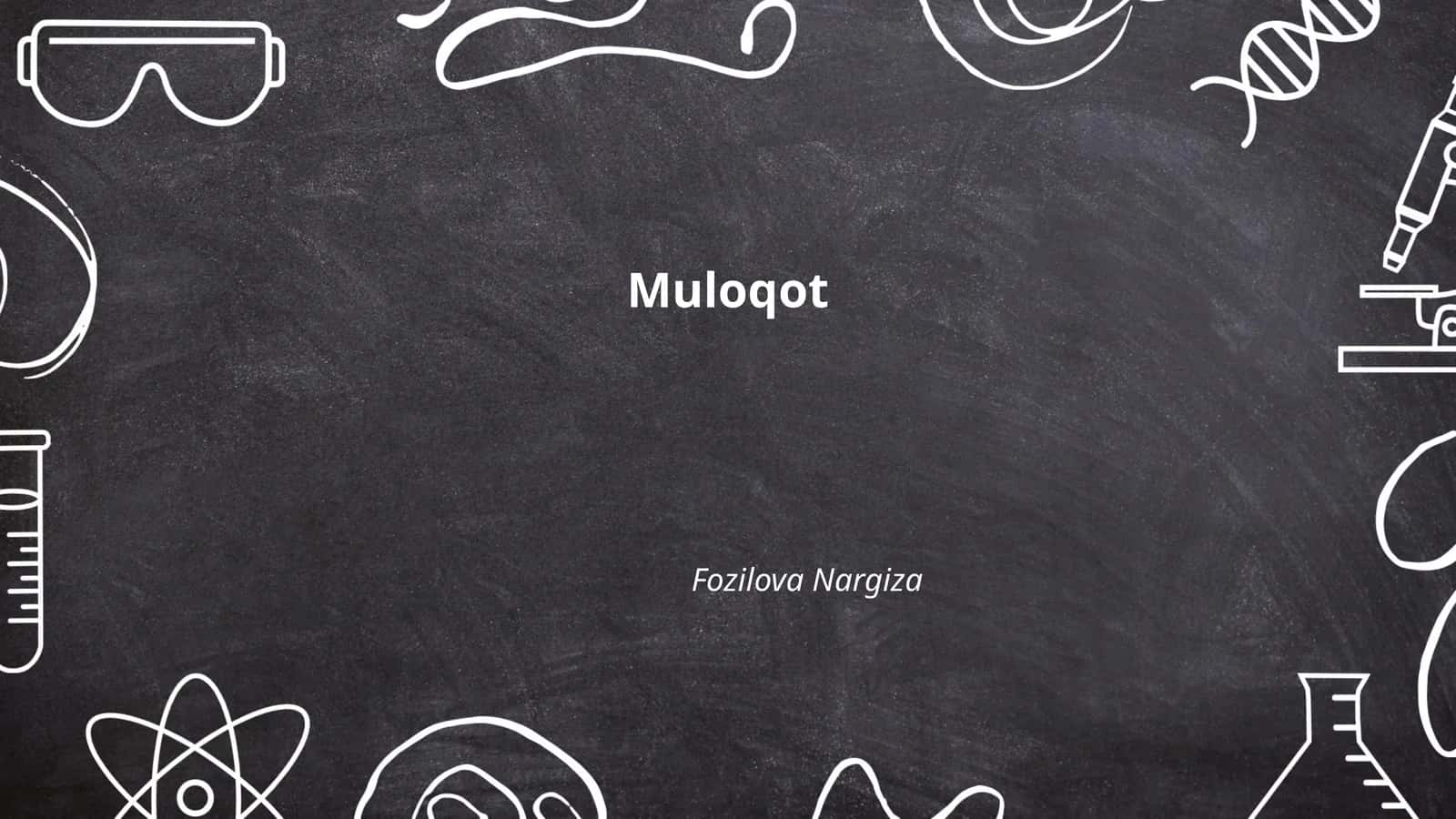Muloqot 1