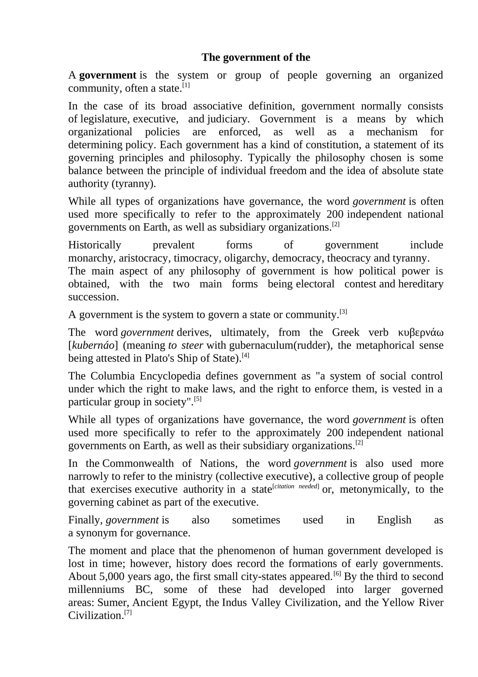 Government 1