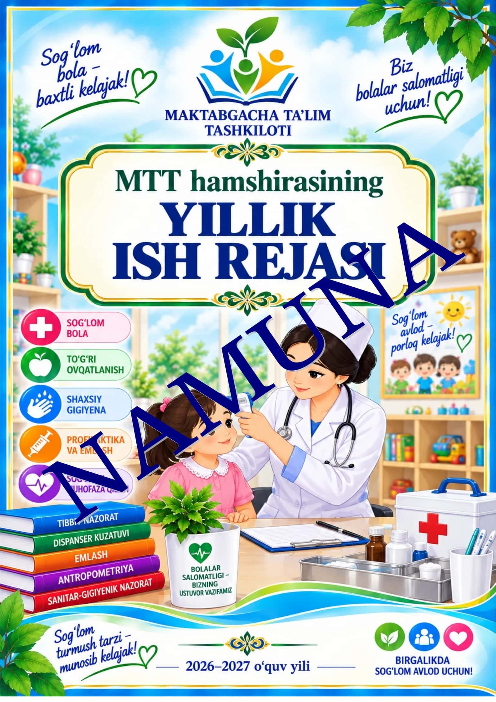 2026–2027-o‘quv yili Hamshira Ish Rejasi 1