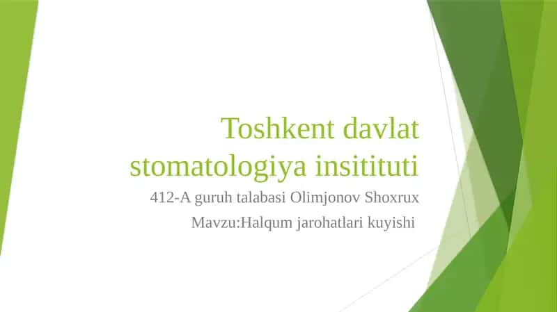 Halqum jarohatlari kuyishi 1
