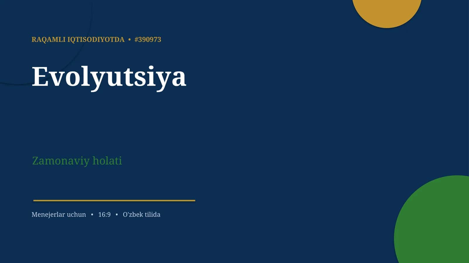 Evolyutsiya 1