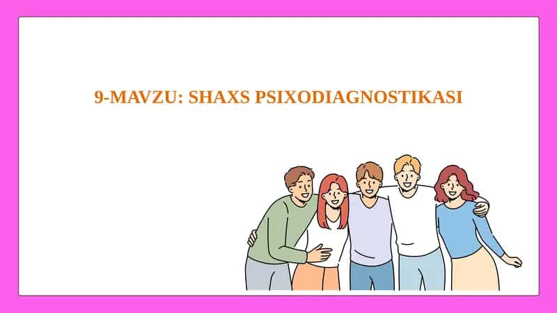 SHAXS PSIXODIAGNOSTIKASI 1