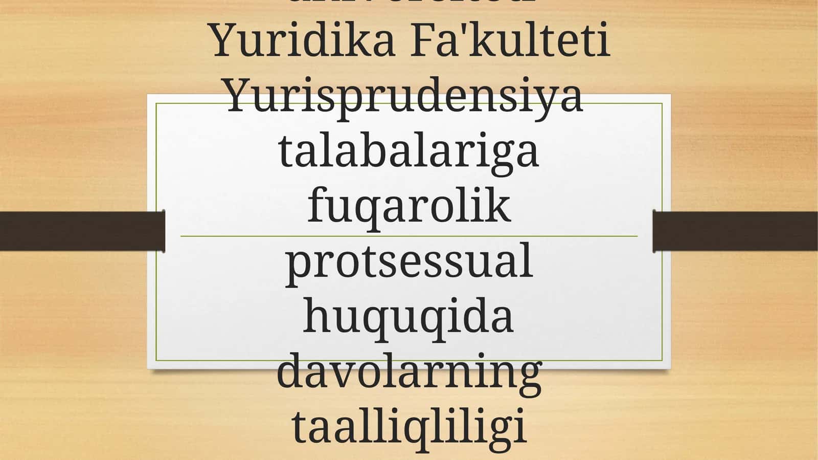 Taalluqliliktushunchasi 1