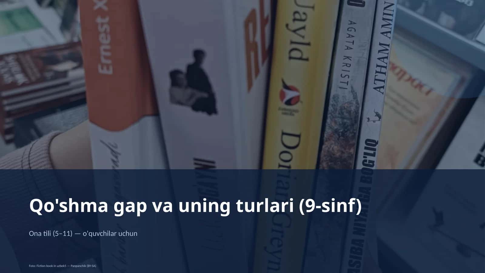 Qo'shma gap va uning turlari (9-sinf) 1