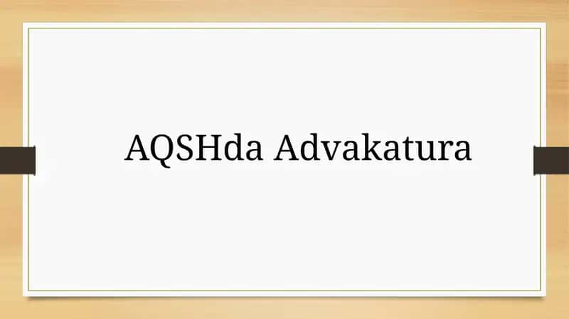 AQSHda Advakatura 1