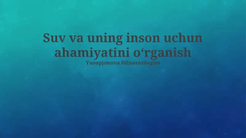 SUVlarning ekologik ta'siri 1