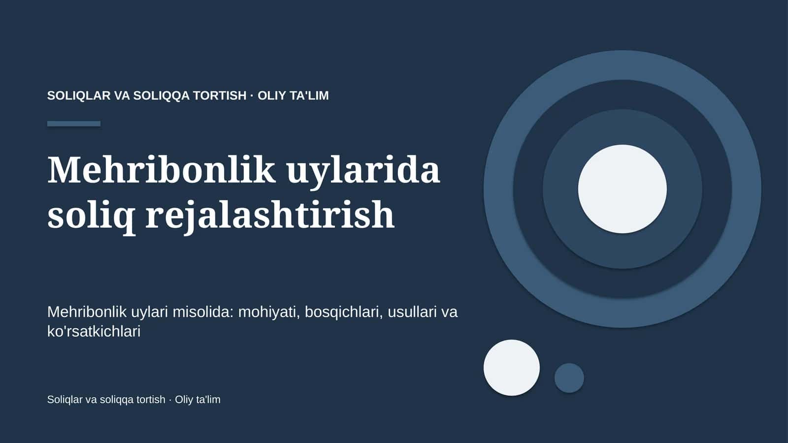 mehribonlik uylarida soliq rejalashtirish 2109 1